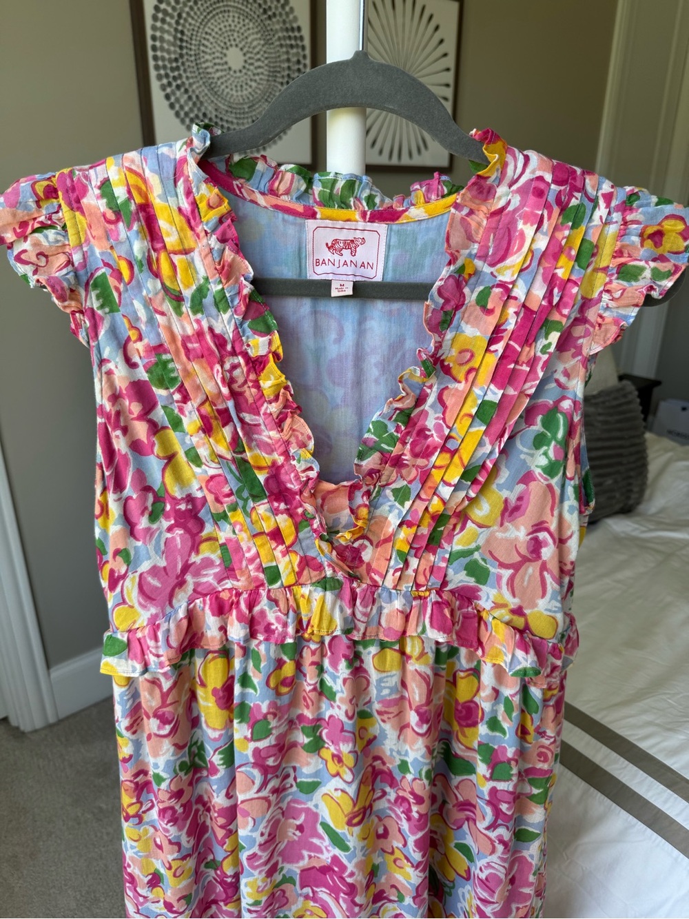Banjanan Constance Dress in Techni Floral Breeze - Picture 3 of 6